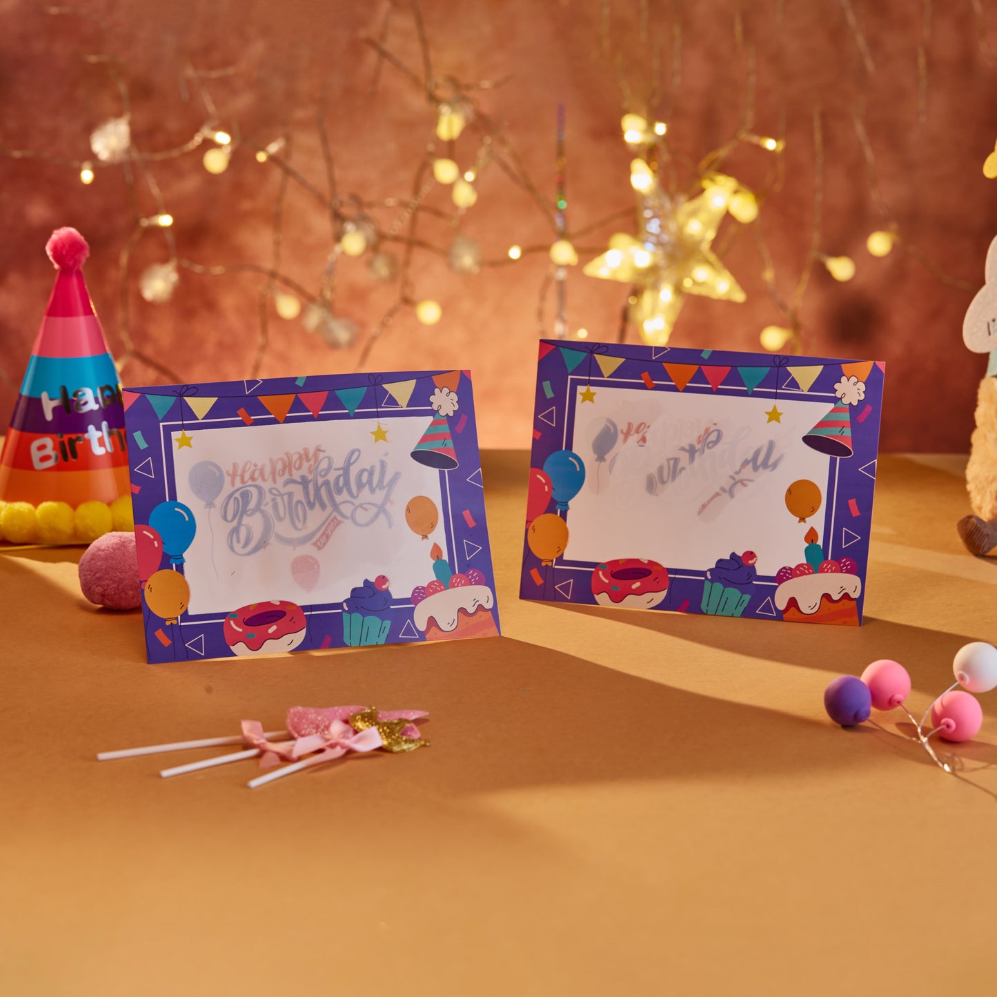 Birthday Card Set with Free a Magical Card