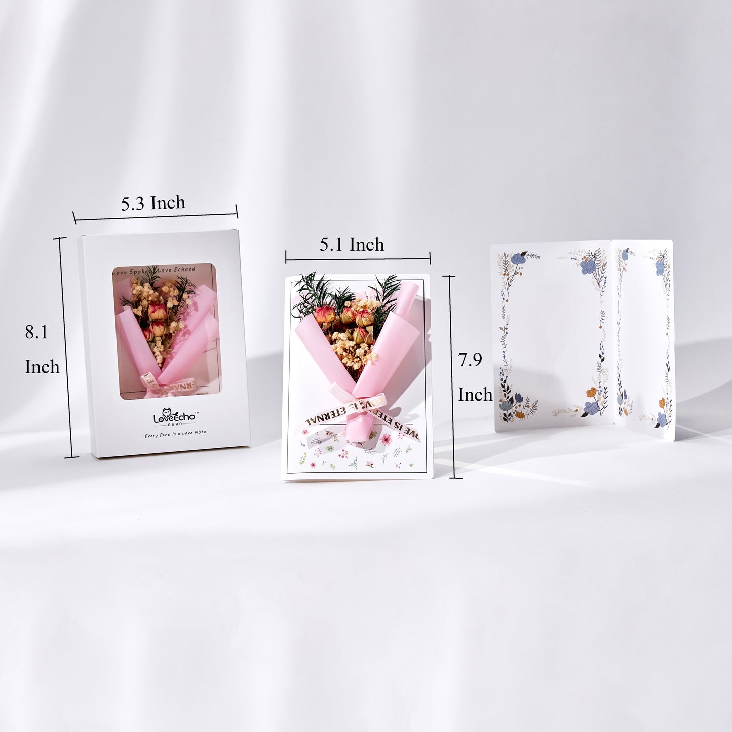 Red Rose Bouquet Greeting Card