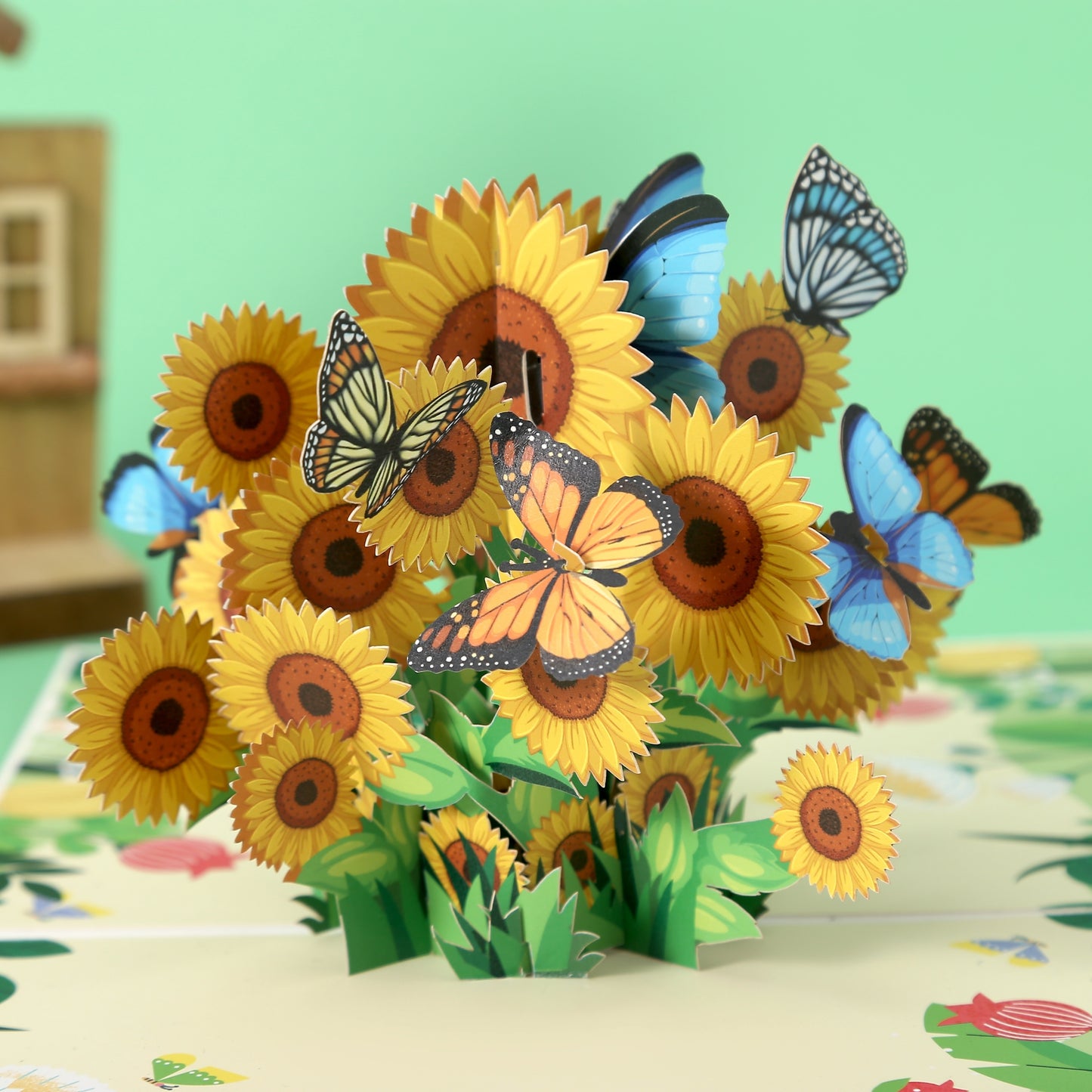 Sunflower Butterfly Garden